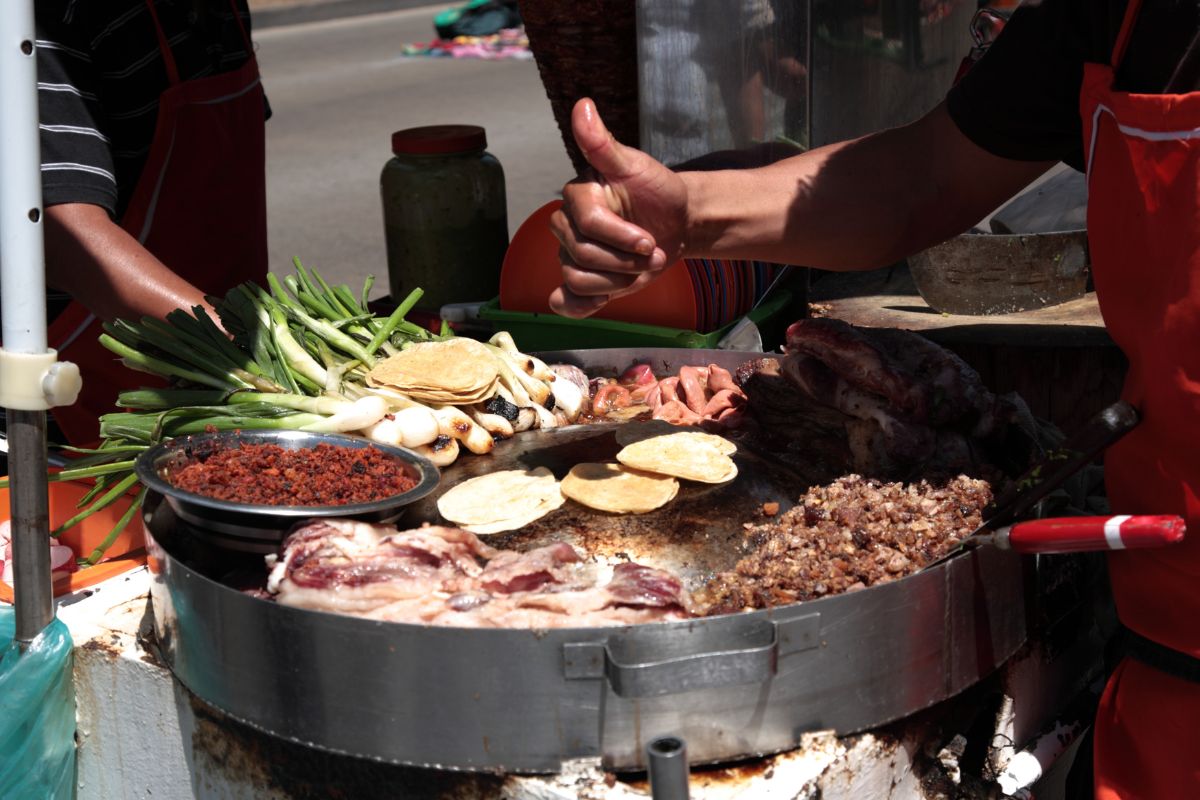 Roadside Tacos Streetfood tacos Mexico City