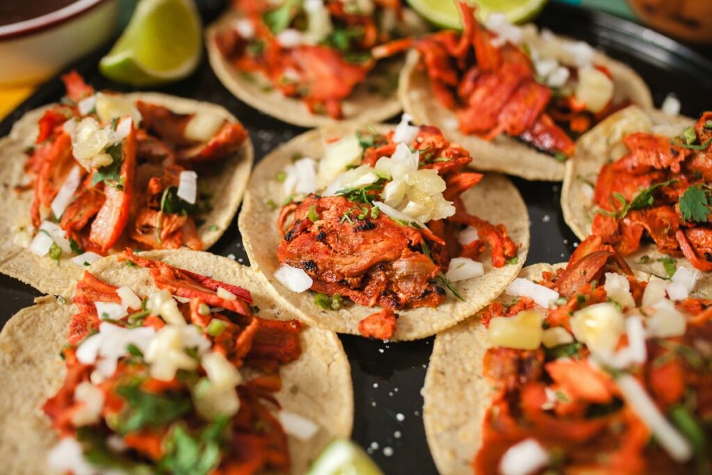 tacos al Pastor in Mexico City